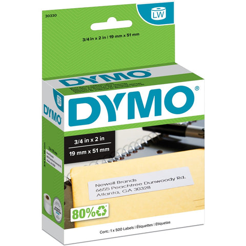 Dymo Return Address Labels - Labels - Address Labels ( 500 Per Sheet/roll)