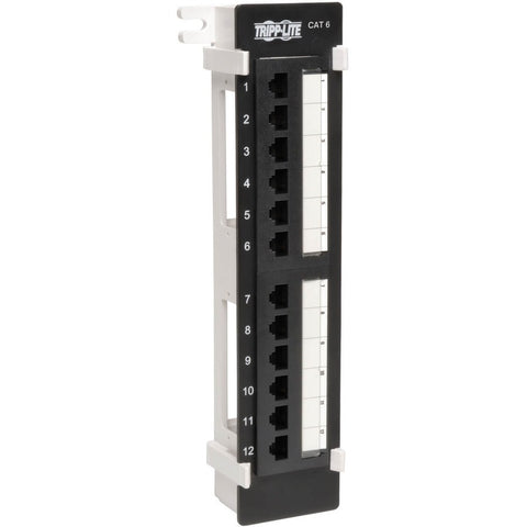 Eaton Tripp Lite Series 12-port Cat6/cat5 Wall-mount Vertical 110 Patch Panel, T