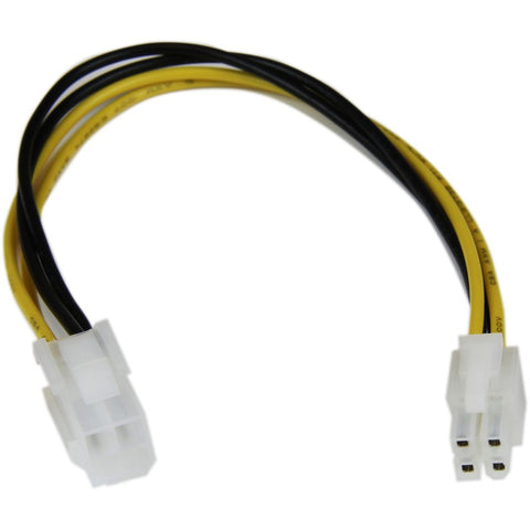 Startech This 4 Pin P4 Cpu Power Extension Cable Extends The Reach Of Your Atx12v Power S