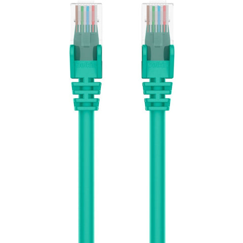 Belkin International Inc Belkin A3l791-15-grn-s 15feet Patch Cable - Unshielded Twisted Pair (utp) - Male
