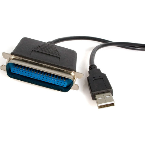Startech Printer Cables - Usb 2.0 A Left Connector - Male Left Gender - 36 Pin Centronics