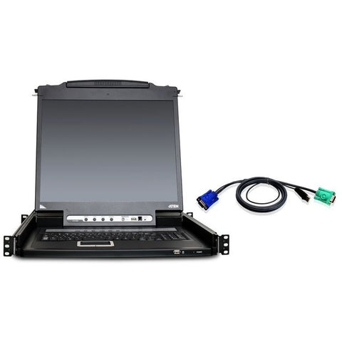 Aten 8-port 17 Lcd Kvm Console Kit