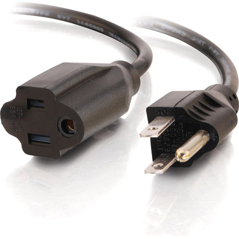 C2g 12ft Outlet Saver Power Ext Cord Taa