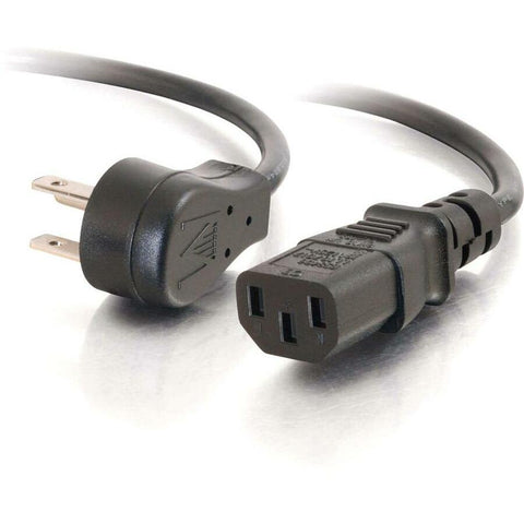 C2g Power Cord - Nema 5-15p - Male Left Gender - Power Iec 320 En 60320 C13 - Female