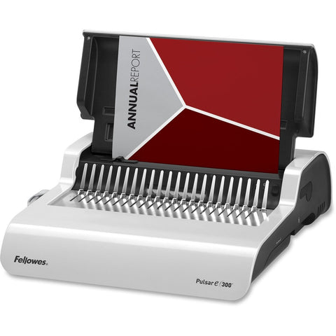 Fellowes, Inc. Medium Duty Office Machine With Convenient Electric Punching. Punches 15 Sheets