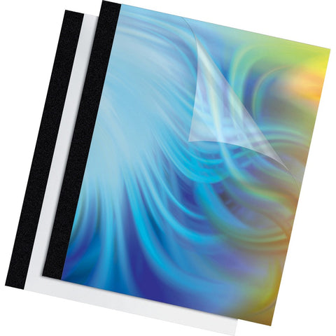 Fellowes, Inc. Thermal Covers - Paper - Black - Covers Thermal Black 1in 10pk,dds Must Be Order