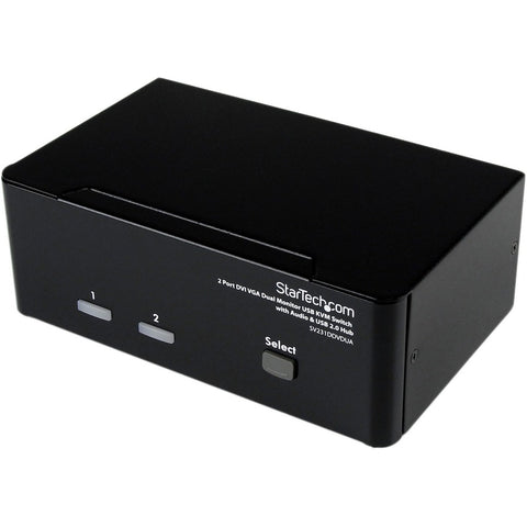 Startech Share A Keyboard And Mouse As Well As 1 Vga And 1 Dvi Displays/monitors Between