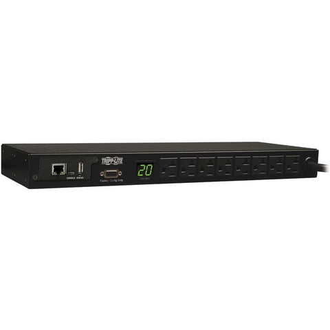 Eaton 1.9kw Single-phase Monitored Pdu, 120v Outlets 8 5-15/20r, L5-20p/5-20p Ad