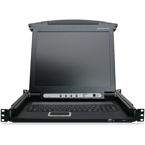 Iogear 17  Lcd Combo Console.computer Selection Via Front Panel Led, Osd, And Hotkeys T