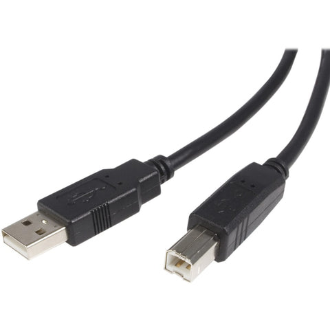 Startech This 1ft Usb Cable Features One Usb A Male Connector And One Usb B Male Connecto