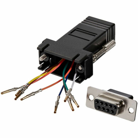 Startech This Db9 To Rj45 Adapter Is Used For Modular Rs232, Rs422, And Rs485 Connections