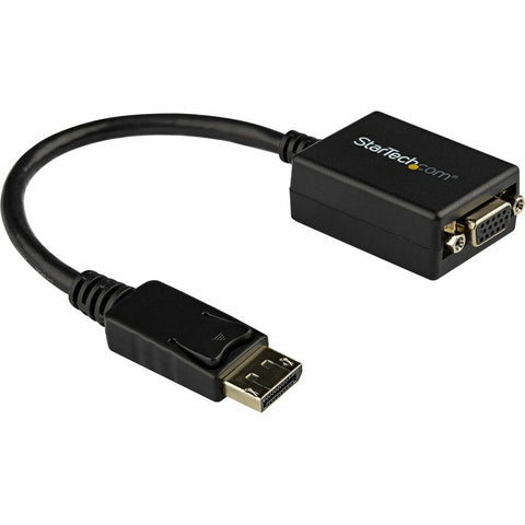 Startech Displayport To Vga Adapter - Active Dp To Vga Converter - 1080p Video - Displayp