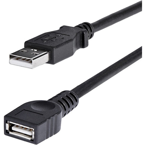Startech 6 Ft Black Usb Extension Cable A To A