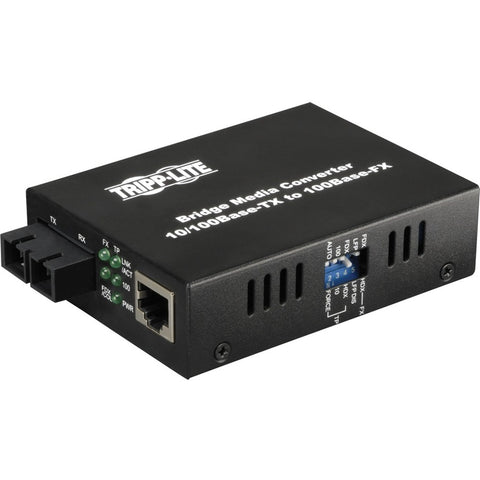 Eaton Tripp Lite Series Gigabit Multimode Fiber To Ethernet Media Converter, 10/