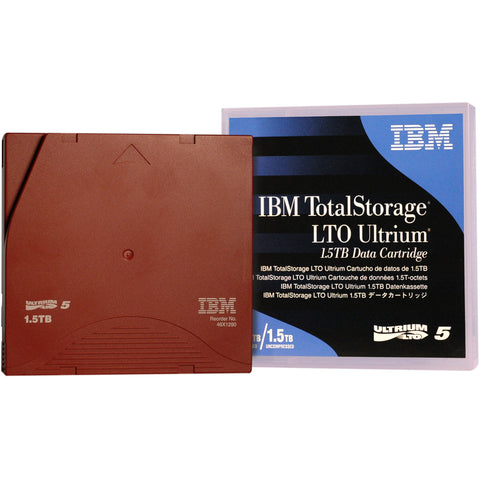 Ibm Storage Media Tape, Lto, Ultrium-5, 1.5tb/3.0tb