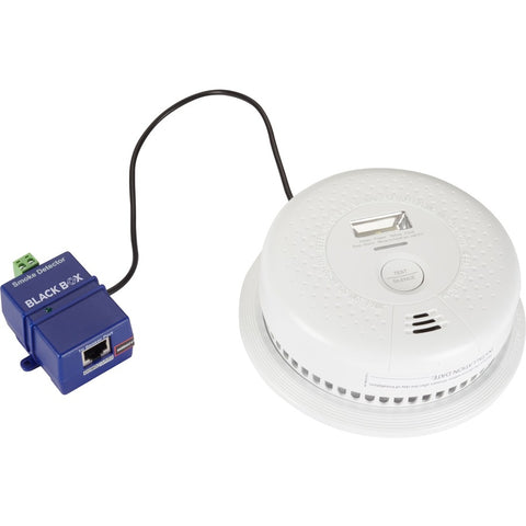 Black Box Alertwerks Photoelectric Smoke Detector - Quick-fix Mounting Bracket For Easy In