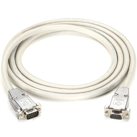Black Box Rs232 Shielded Null Modem Cable - Metal