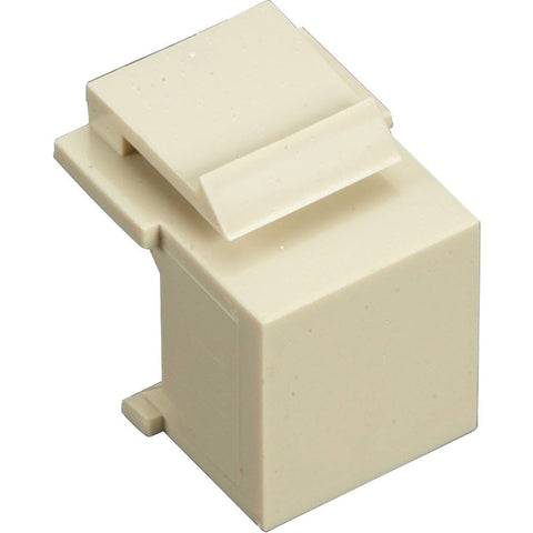 Black Box Keystone Snap Fitting - Blank, Ivory, 10-pack