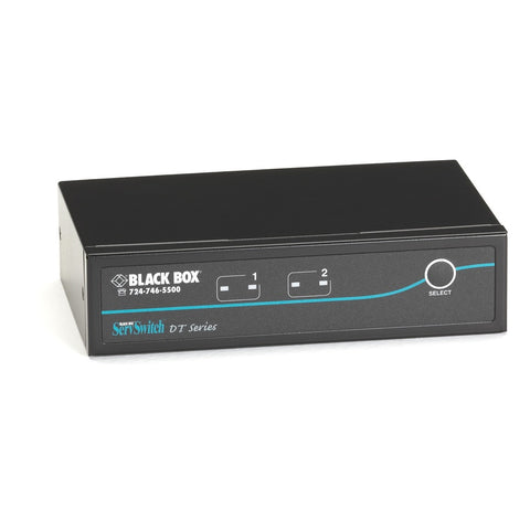 Black Box Desktop Kvm Switch - Dvi-d With Emulated Usb Keyboard/mouse, 2-port