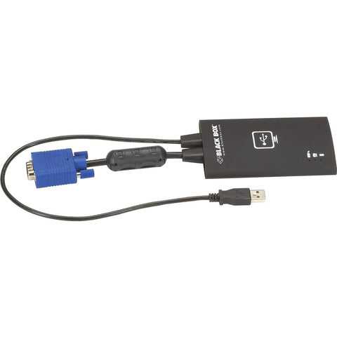 Black Box Remedying A Server Problem In A Room Without A Local User Console Used To Mean W