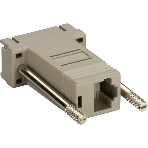 Black Box Console Server Adapter - Db9 Female Dte To Rj45
