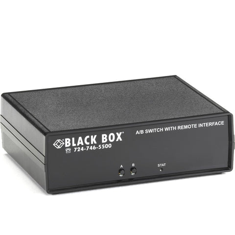 Black Box The Latching Cat6 A/b Rj45 Switch Supports Switching Of All Eight Leads And Can