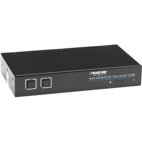 Black Box Kvm Switch - Vga, Usb, Eal2+ Eal4+ Certified, Tempest Level I (level A) Qualifie