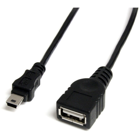 Startech 1ft Mini Usb 2.0 Cable-usb A To Mini B