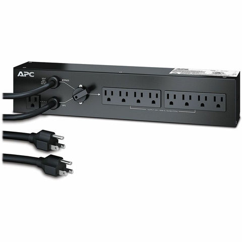 Apc By Schneider Electric Apc Maintenance Bypass Panels , Input: 120v , Input Connections: Nema 5-15p , Co