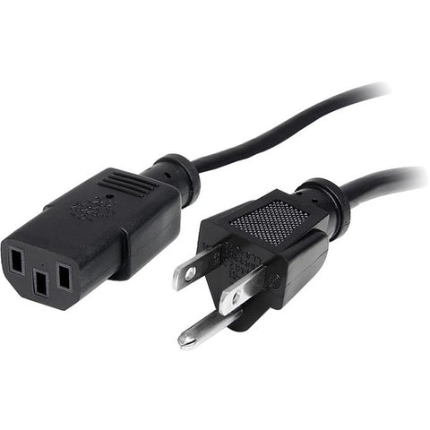 Startech 20ft (6m) 18awg Flexible Computer Power Cord W/ Nema 5-15p And Iec 60320 C13 Con