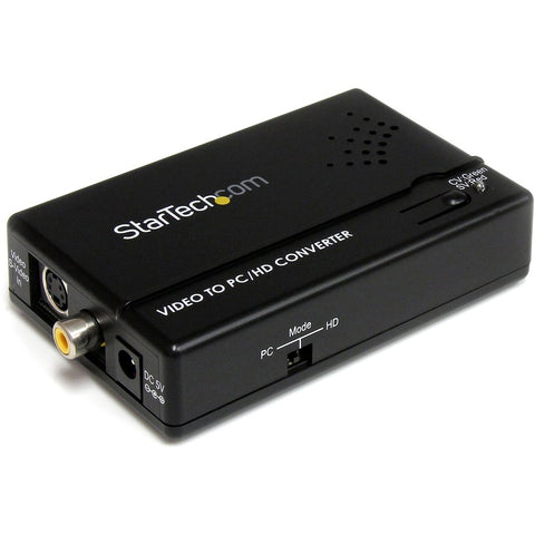 Startech Convert And Scale A Composite Or S-video Signal To Work With A Vga Display - Vid