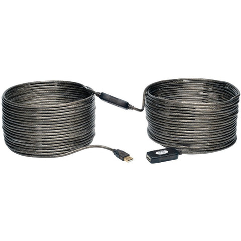 Eaton Usb 2.0 Active Extension Repeater Cable - Usb A Left Connector - Male Left Gende