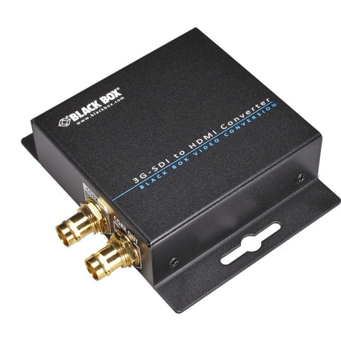 Black Box Connect 3g-sdi, Hd-sdi, Or Sd-sdi Source For Output On Hdmi Display. Repurpose O