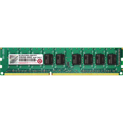Transcend Information Transcend 8gb Ddr3 1600 (pc3 12800) Ecc Dimm 240pin Cl11 2rankx8 (made With 512m
