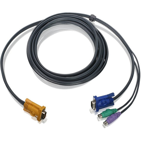 Iogear Bonded Kvm Cable, Ps/2, Vga, 10 Feet
