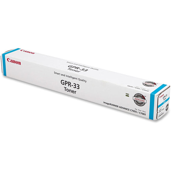 Canon-strategic Canon Gpr-33 Cyan Toner Cartridge For Use In Ir Advance C7055 C7065 Estimated Yi