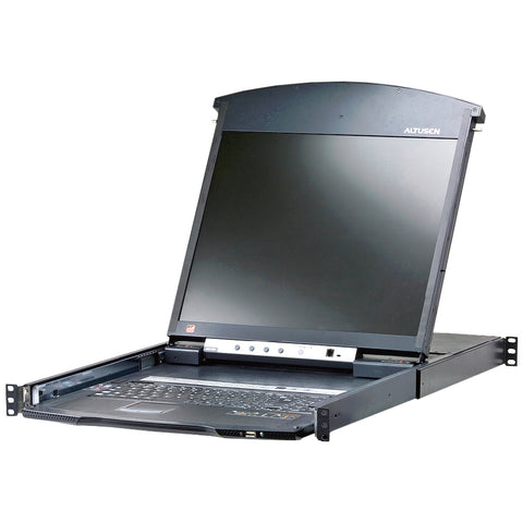 Aten 8-port 19 Dual Rail Lcd Ip Cat5 Kvm