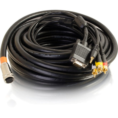 C2g 50ft Rapidrun Multi-format All-in-one Runner Cable - Cmg-rated