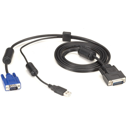 Black Box This Secure Kvm Cpu Cable Can Be Used To Connect A Vga And Usb Computer To The S