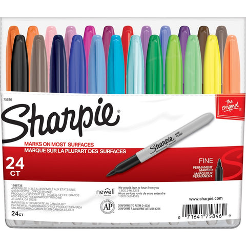 Dymo Sharpie Fine 24ct Pouch