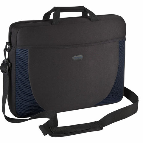 Targus Carrying Case - For Laptop - Neoprene - Shoulder Strap - Blue; Black