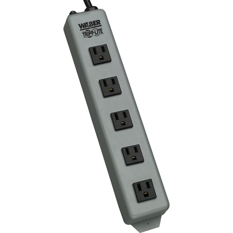 Eaton Tripp Lite Series Industrial Power Strip, 5-outlet, 6 Ft. (1.8 M) Cord, Sw