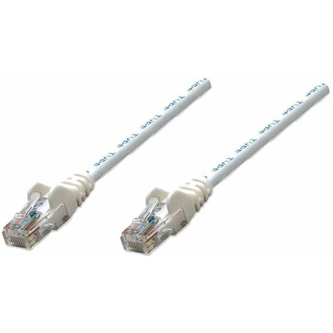 Intellinet 1.5 Ft White Cat5e Snagless Patch Cable