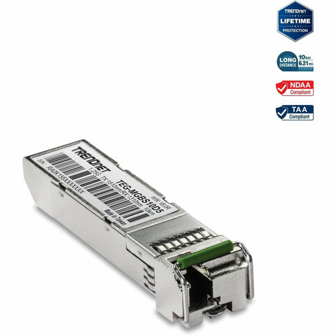 Trendnet Inc Mini-gbic Dual Wavelength Single-mode Lc Module 1550(10km)