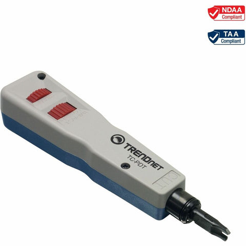 Trendnet Inc Punch Down Tool With 110 And Krone Blade