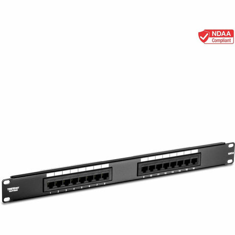 Trendnet Inc Cat6 16-port Unshielded Patch Panel