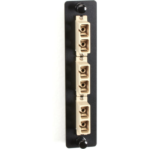 Black Box Fiber Adapter Panel - Adapter Panels Snap Easily Into All Standard Fiber Enclosu