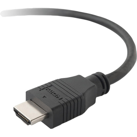 Belkin International Inc Hdmi Cable - Hdmi Type A  Left Connector - Male Left Gender - Hdmi Type A  Right