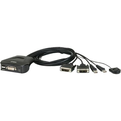 Aten 2port Usb Dvi Cable Kvm Switch