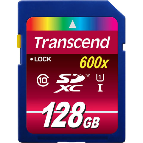 Transcend Information 128gb Sdxc Class10 Uhs-i Card,600x